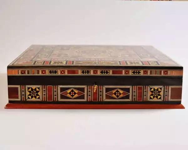 Handmade Large Square Jewelry Box, Accessories Box, Makeup Organizer, Home Decor, Bedroom Decor, Gifts