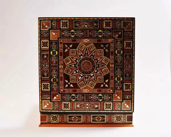 Handmade Large Square Jewelry Box, Accessories Box, Makeup Organizer, Home Decor, Bedroom Decor, Gifts