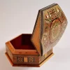 Hexagonal jewelry box, Handmade, accessories box, makeup organizer, home decor, bedroom decor, gifts