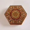 Hexagonal jewelry box, Handmade, accessories box, makeup organizer, home decor, bedroom decor, gifts