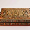 chocolate Box, tea box, Wooden box, Storage box, decorated with pearl,handmade decor