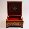 Mosaic Jewelry Box, Square with Key, Handmade, Accessories Box, Makeup Organizer, Home Decor, Bedroom Decor, Gifts