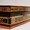 Square Jewelry Box with Lock Handmade Accessories Box Makeup Organizer Home Decoration Bedroom Decor Gifts