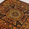 Square Jewelry Box with Lock Handmade Accessories Box Makeup Organizer Home Decoration Bedroom Decor Gifts