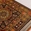 Square Jewelry Box with Lock Handmade Accessories Box Makeup Organizer Home Decoration Bedroom Decor Gifts