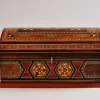 Mosaic Jewelry Box, with Lock, Handmade, Accessories Box, Makeup Organizer, Home Decor, Bedroom Decor, Gifts