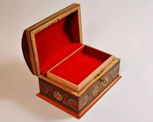 Mosaic Jewelry Box, with Lock, Handmade, Accessories Box, Makeup Organizer, Home Decor, Bedroom Decor, Gifts