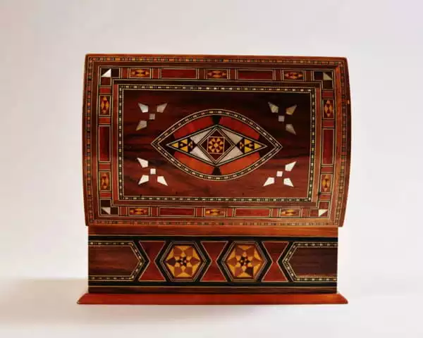 Mosaic Jewelry Box, with Lock, Handmade, Accessories Box, Makeup Organizer, Home Decor, Bedroom Decor, Gifts