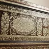 Handmade antique Damascus mosaic box inlaid with mother-of-pearl