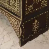 Handmade antique Damascus mosaic box inlaid with mother-of-pearl