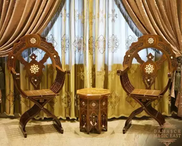 WhatsApp-Image-2022-03-19-at-1.17.43-AM-1 Handmade Folding Charm Chair | Walnut Wood, Mother of Pearls model antique