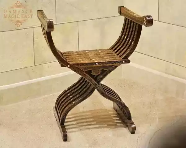 WhatsApp-Image-2022-03-19-at-1.17.44-AM-1 Handmade Folding Charm Chair | Walnut Wood, Mother of Pearls model antique