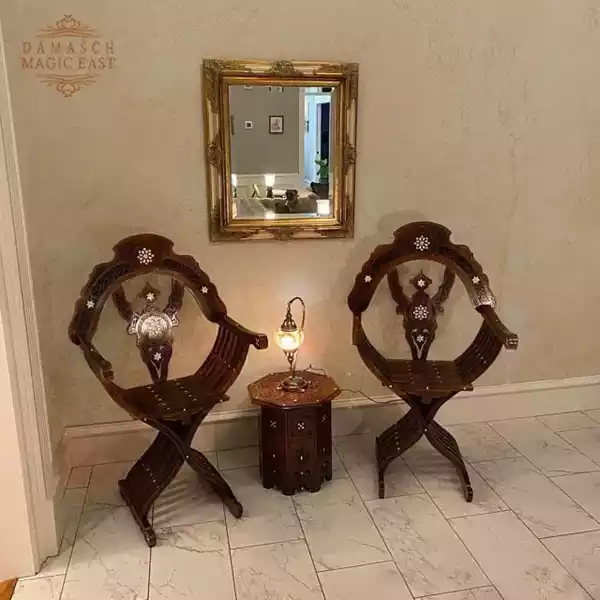 WhatsApp-Image-2022-03-19-at-1.17.45-AM-1 Handmade Folding Charm Chair | Walnut Wood, Mother of Pearls model antique