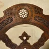 Handmade Folding Charm Chair | Walnut Wood, Mother of Pearls model antique