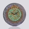 Ayut al Kursi wall clock - Handmade ,Muslim home decor, Quran, Islamic Art, Arabic Calligraphy