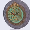 Ayut al Kursi wall clock - Handmade ,Muslim home decor, Quran, Islamic Art, Arabic Calligraphy
