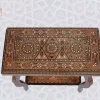Handmade Wooden chess table, backgammon, poker table /chess board/ Inlaid with Pearl/ board games/ Christmas gift for dad