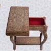 Handmade Wooden chess table, backgammon, poker table /chess board/ Inlaid with Pearl/ board games/ Christmas gift for dad