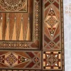 Handmade Wooden chess table, backgammon, poker table /chess board/ Inlaid with Pearl/ board games/ Christmas gift for dad