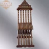 Handmade vintage wooden chair - Artisan's Fold Chair chair - home decor - side chair inlaid with mother of pearl