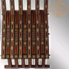 Handmade vintage wooden chair - Artisan's Fold Chair chair - home decor - side chair inlaid with mother of pearl