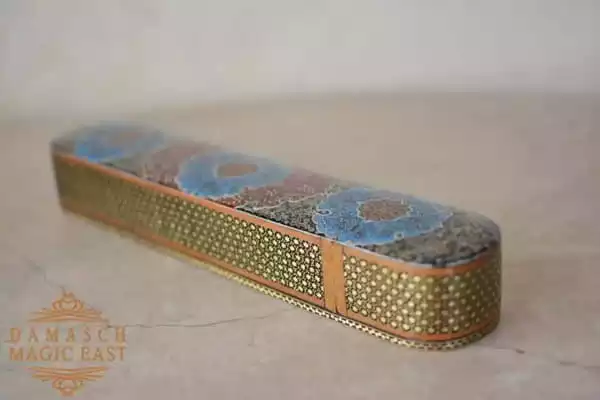 COPPER WATCH CASE, Decorative Pen Case, Handmade Luxurious Copper Pen Case For Mens