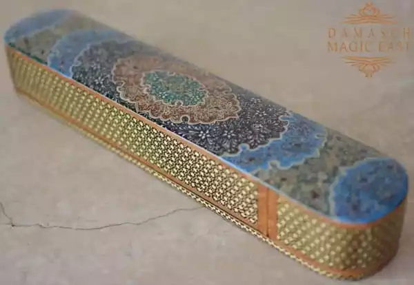 Handmade Pen Case, Handmade Engraved Pen Box, Luxury Handmade Pen Box, Decorative Pen Case, Office Gift, Gifts for Men