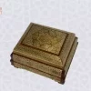 Golden Copper Chocolate Box/ gift box /wooden box/ Home decor /mosaic box inlay with Copper /Christmas Gift/ luxurious gift