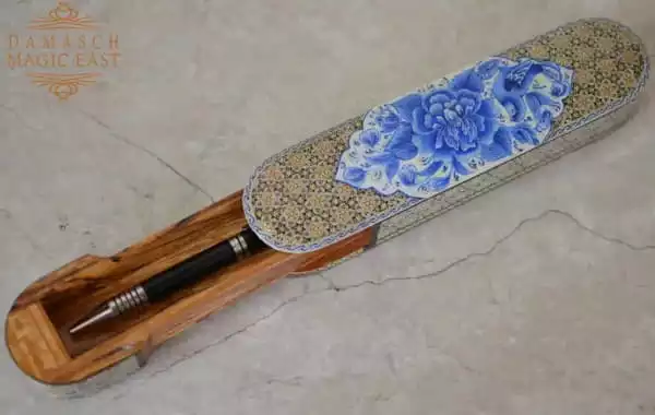 Handmade Pen Case, Handmade Engraved Pen Box, Luxury Handmade Pen Box, Decorative Pen Case, Office Gift, Gifts for Men