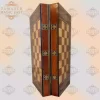 Chess set & Backgammon board, backgammon set amazing quality, wooden inlaid with mother of pearl, board games, Christmas gift Chess board