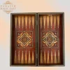 Chess set & Backgammon board, backgammon set amazing quality, wooden inlaid with mother of pearl, board games, Christmas gift Chess board