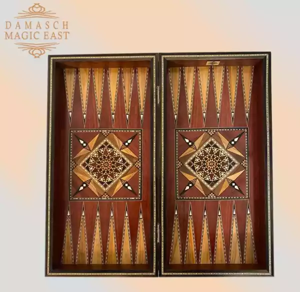 WhatsApp-Image-2022-09-20-at-8.41.47-AM-3 Chess set & Backgammon board, backgammon set amazing quality, wooden inlaid with mother of pearl, board games, Christmas gift Chess board