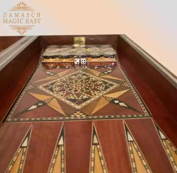 WhatsApp-Image-2022-09-20-at-8.41.47-AM-4 Chess set & Backgammon board, backgammon set amazing quality, wooden inlaid with mother of pearl, board games, Christmas gift Chess board