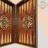 Chess set & Backgammon board, backgammon set amazing quality, wooden inlaid with mother of pearl, board games, Christmas gift Chess board