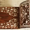 Inlaid with mother of pearl Bench - Hand bench - Handmade - wood seat - home decor - luxurious decor