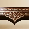 Inlaid with mother of pearl Bench - Hand bench - Handmade - wood seat - home decor - luxurious decor