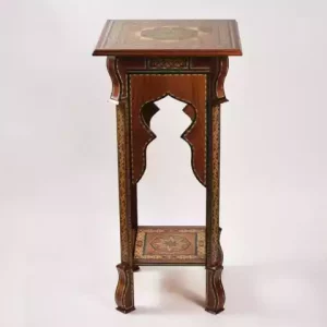 Handmade black chair set inlaid with natural mother-of-pearl (Diamond)