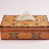 Wooden Tissue Box rectangular tissues box/ Home decor /mosaic box inlay with mother of pearl