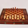 Chess set & Backgammon board, backgammon set amazing quality, wooden inlaid with mother of pearl, board games, Christmas gift Chess board