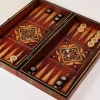 Chess set & Backgammon board, backgammon set amazing quality, wooden inlaid with mother of pearl, board games, Christmas gift Chess board