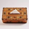 Wooden Tissue Box rectangular tissues box/ Home decor /mosaic box inlay with mother of pearl