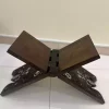 handmade wooden Quran stand