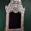 Mirror and console set inlaid with mother-of-pearl from the Taj Collection