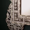 Mirror and console set inlaid with mother-of-pearl from the Taj Collection