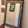 Handmade mirrors inlaid with mother of pearl