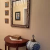 Handmade mirrors inlaid with mother of pearl