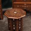 Handmade Set of 3 Chairs with In-Between Table