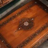 Handmade Set of 3 Chairs with In-Between Table