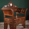 Handmade Set of 3 Chairs with In-Between Table