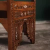 Handmade Set of 3 Chairs with In-Between Table